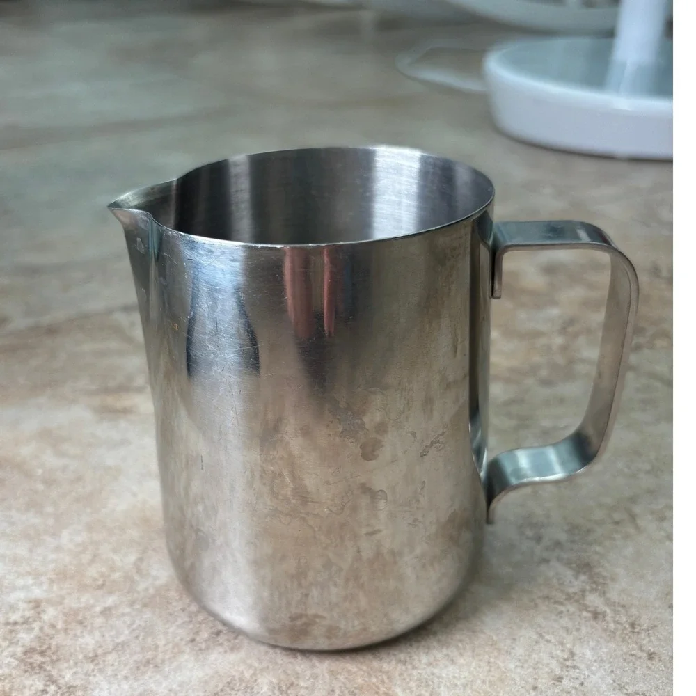 Stainless Steel Milk Frothing Pitcher Espresso Latte Art Steaming Cup 4.5 inch